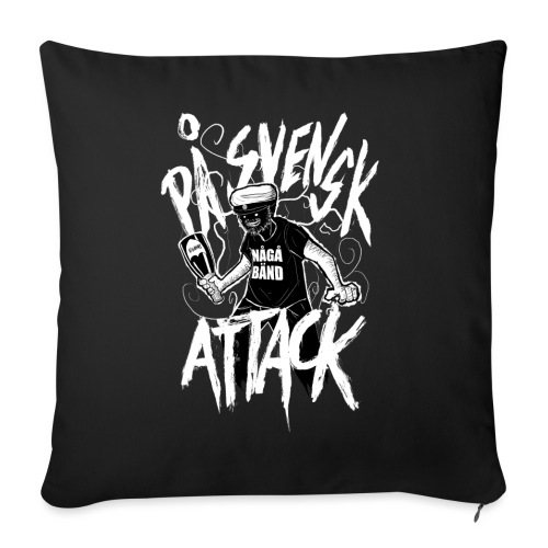 På Svenska Tack - Sofa pillowcase 17,3'' x 17,3'' (45 x 45 cm)