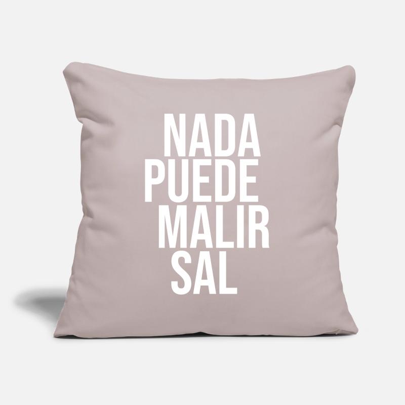 Nothing can harm salt Sofa pillowcase 17,3'' x 17,3'' (45 x 45 cm)