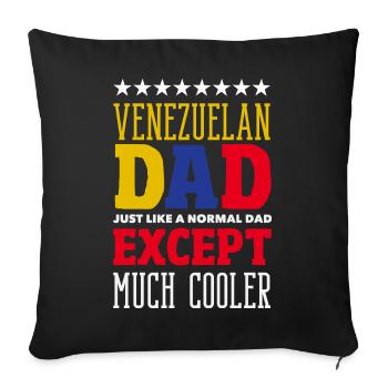 Venezuela Flag Pride & Home Venezuela - Sofa pillowcase 17,3'' x 17,3'' (45 x 45 cm) - black - Front