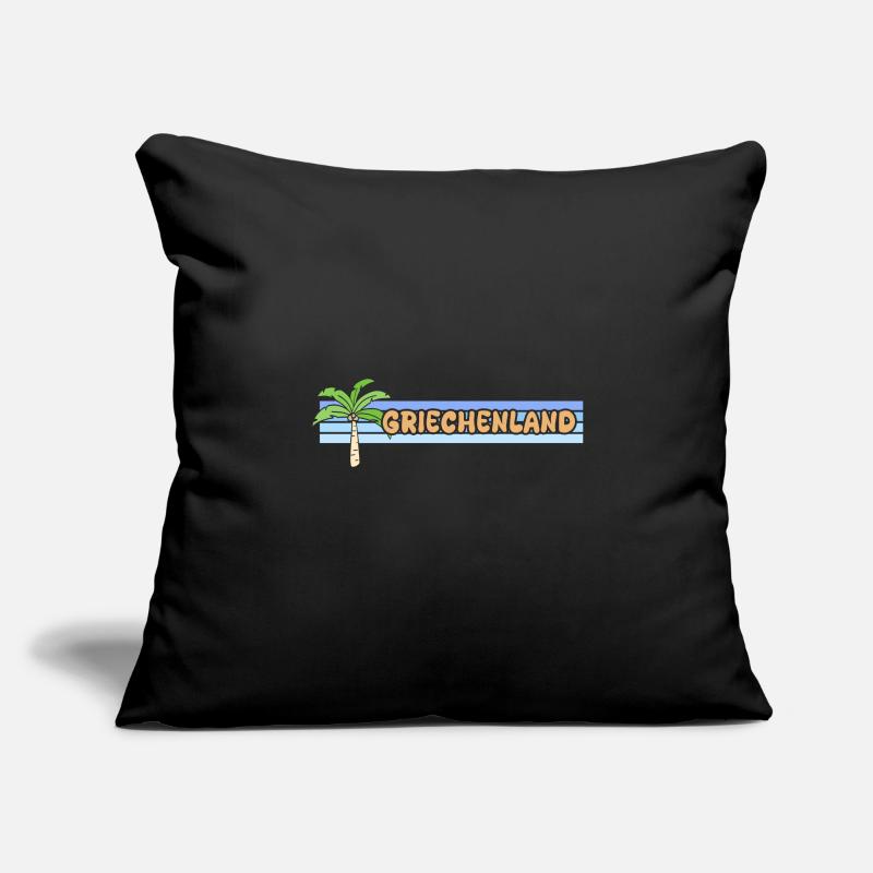 La Grèce comme vacances Housse de coussin décorative 45 x 45 cm