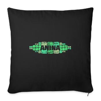 Mutti Anina - Sofa pillowcase 17,3'' x 17,3'' (45 x 45 cm) - black - Front