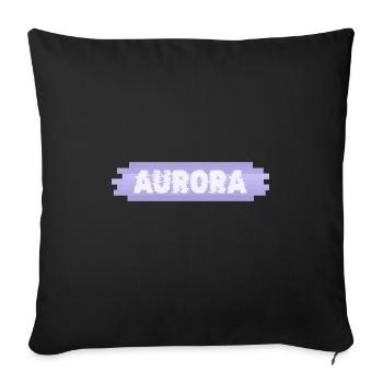 Mutter Aurora - Sofakissenbezug 45 x 45 cm - Schwarz - Vorne