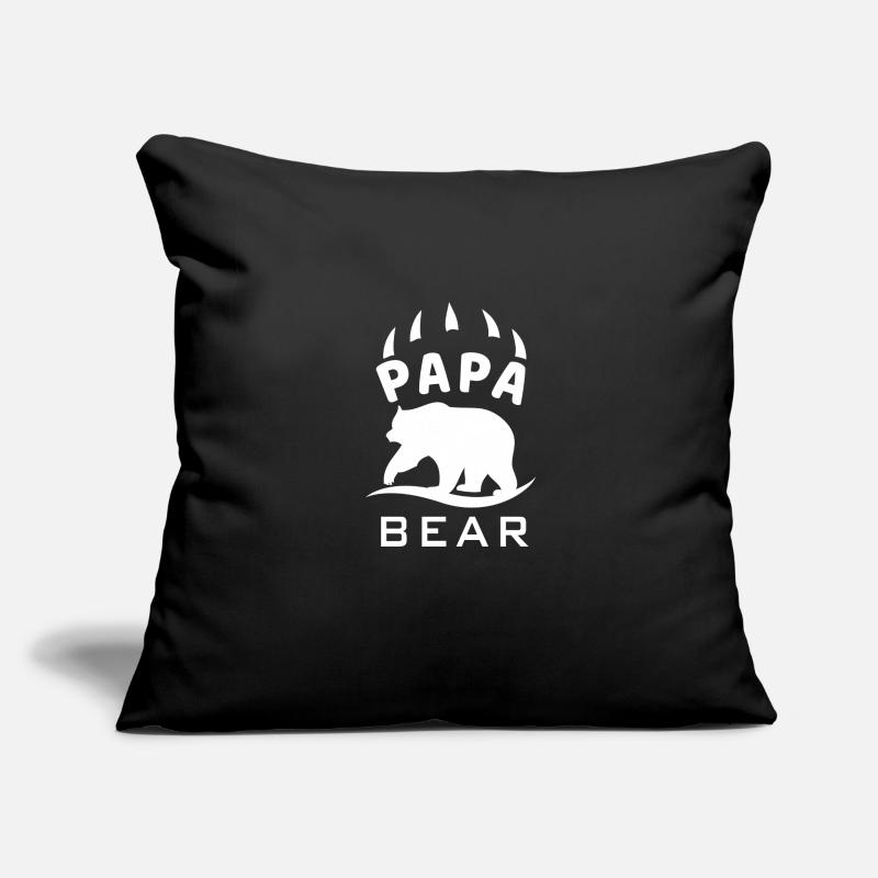 Daddy Bear Dad Dad Daddy Daddy Shirt Sofa pillowcase 17,3'' x 17,3'' (45 x 45 cm)