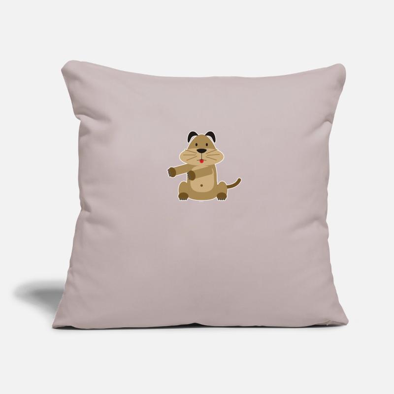 Floss Dance Move Dog Sofa pillowcase 17,3'' x 17,3'' (45 x 45 cm)