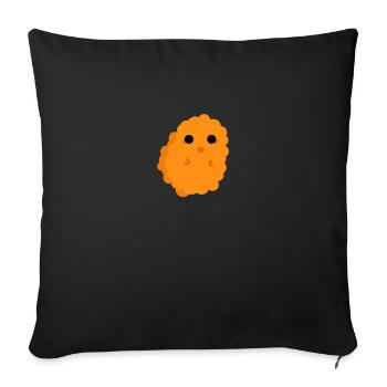 Petites pépites de pépites - Housse de coussin décorative 45 x 45 cm - noir - Devant