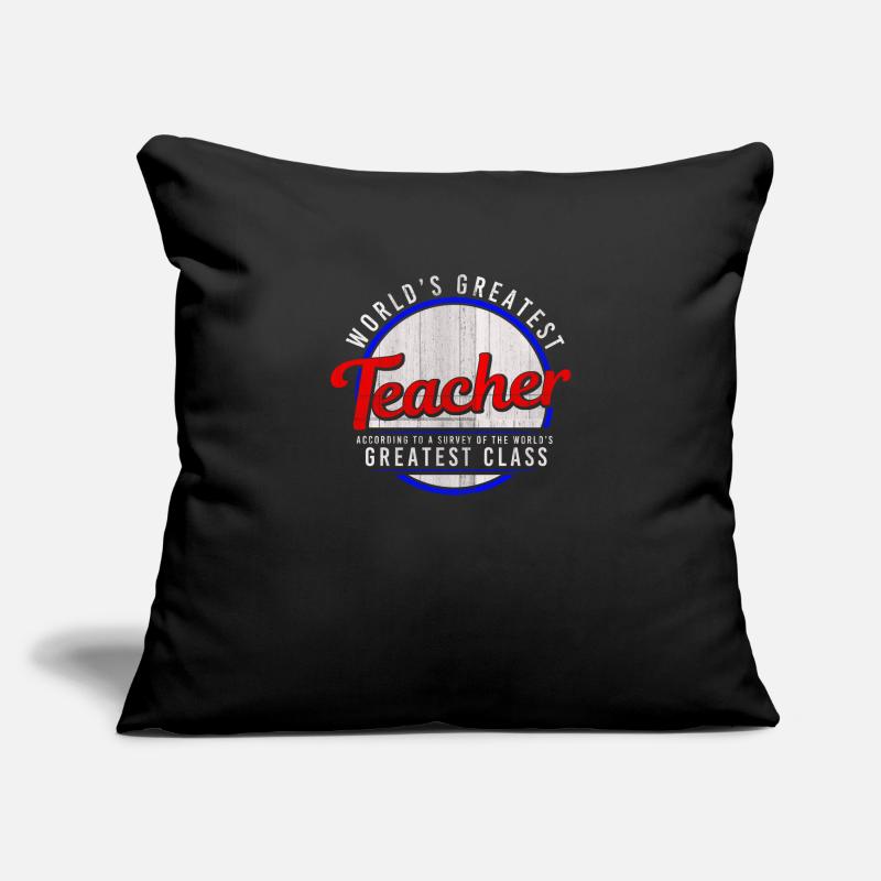 Weltbester Lehrer Geschenkidee Sofakissenbezug 45 x 45 cm