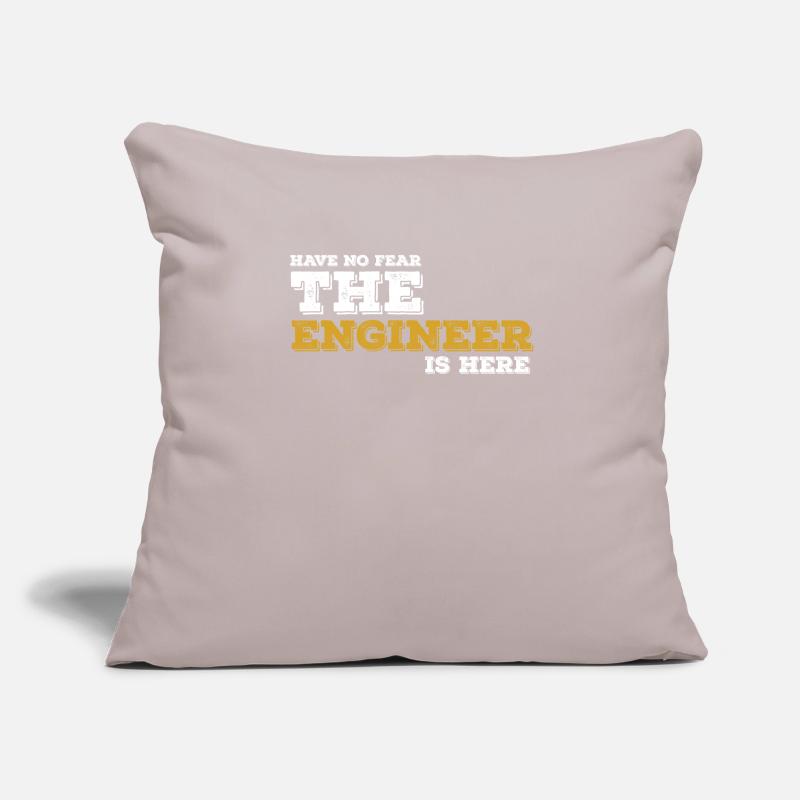 Engineer engineer technician gift idea Sofa pillowcase 17,3'' x 17,3'' (45 x 45 cm)