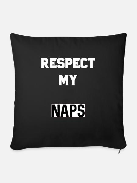 Nap - Sofakissenbezug 45 x 45 cm - Schwarz