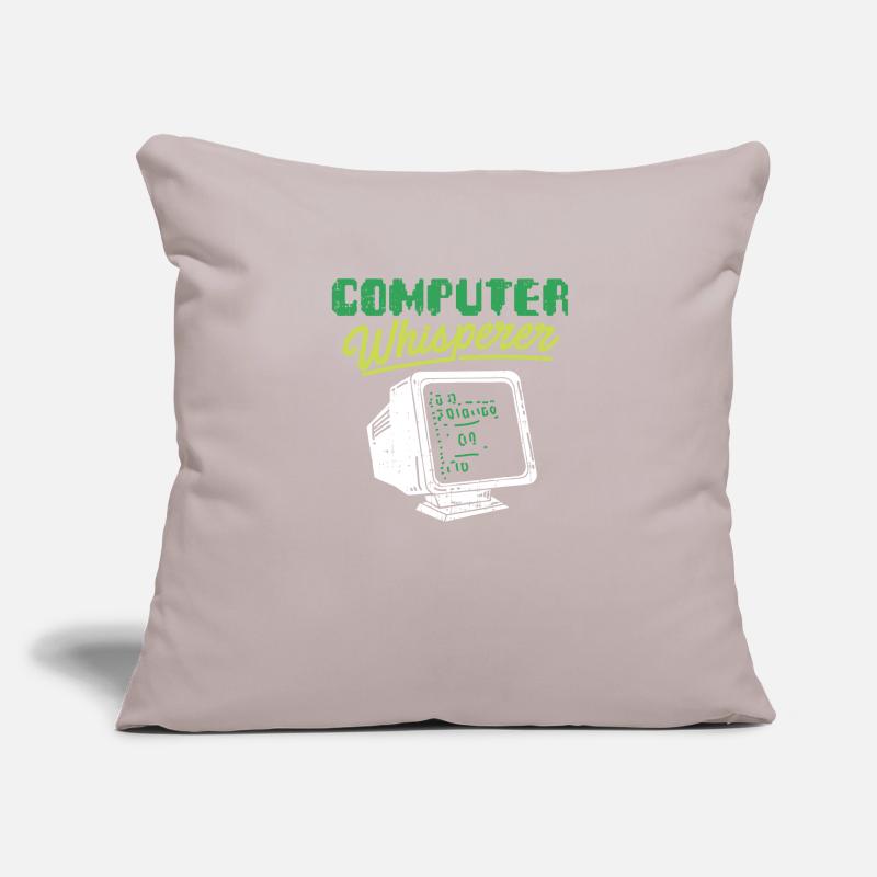 Computer Whisperer Nerd Gamer Programmierer Geek Sofakissenbezug 45 x 45 cm