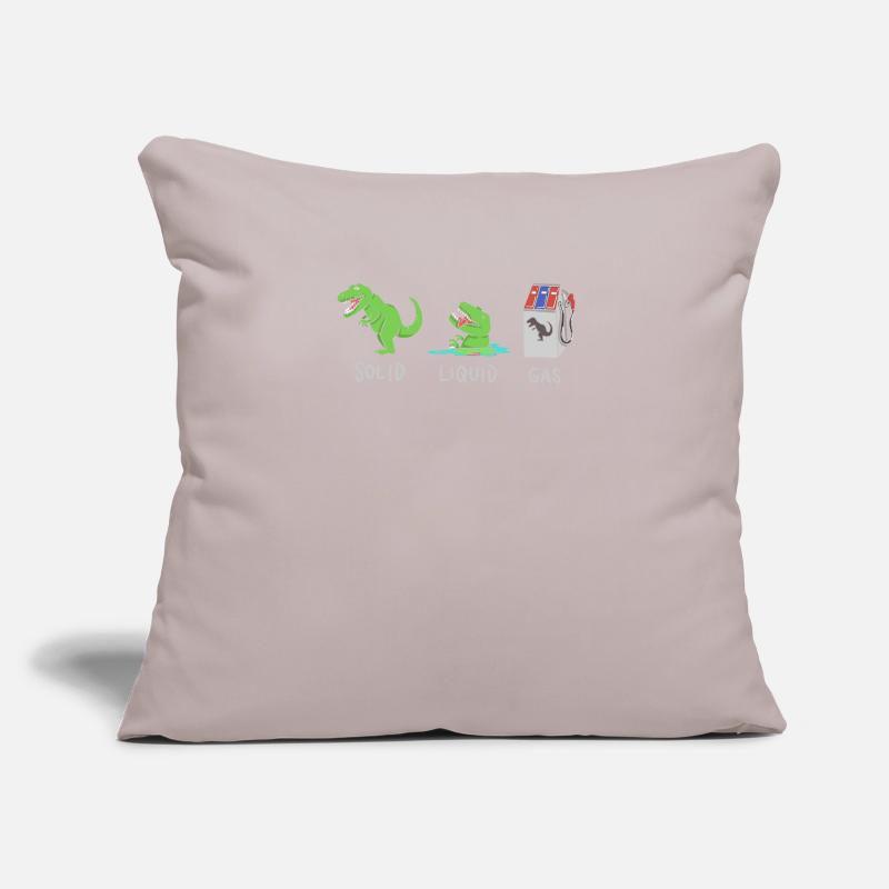 Dinosaur Geology Physics Chemistry Evolution Sofa pillowcase 17,3'' x 17,3'' (45 x 45 cm)