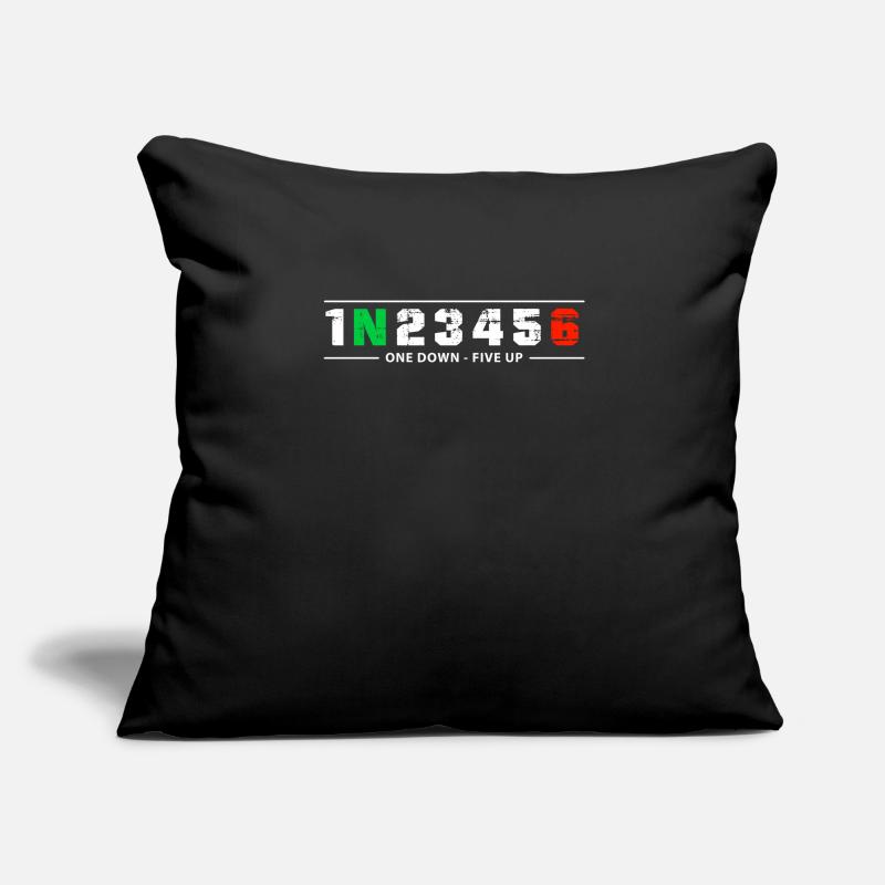 Motorcycle gears shift pattern - motorcycle gears Sofa pillowcase 17,3'' x 17,3'' (45 x 45 cm)