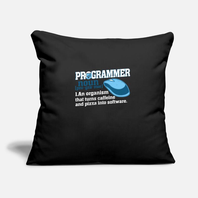 Programmer definition geek computer Sofa pillowcase 17,3'' x 17,3'' (45 x 45 cm)