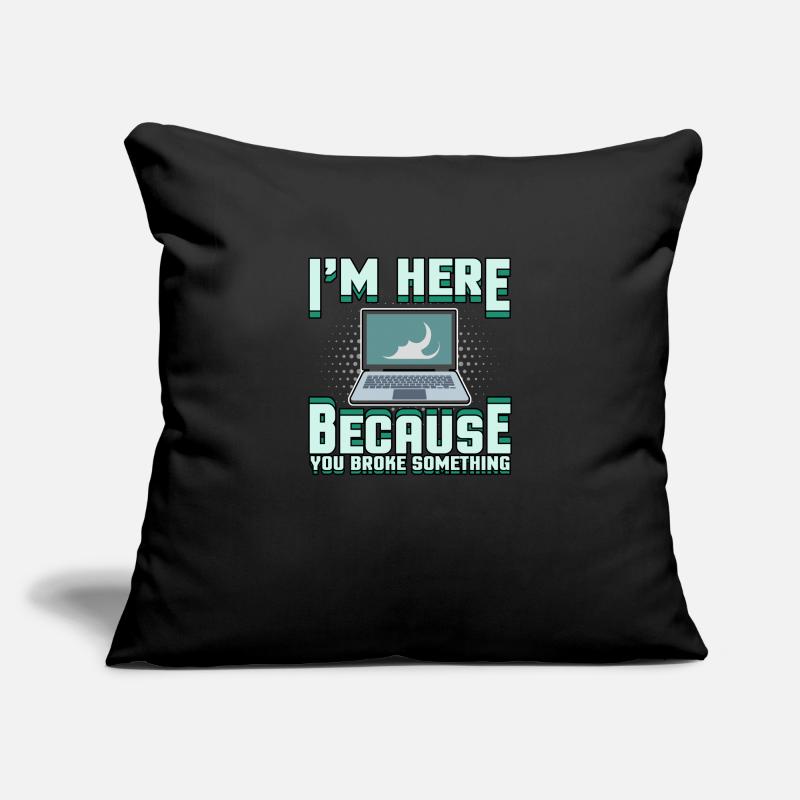 Tech support Computerproblem Bug Informatiker Sofakissenbezug 45 x 45 cm