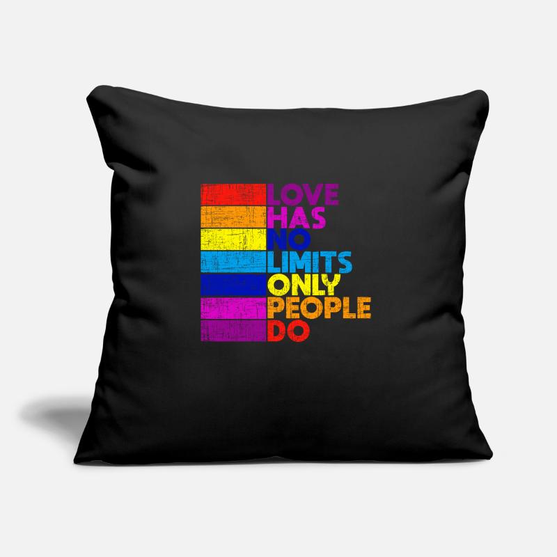 L'amour ne connaît pas de limites Pride Pride CSD Housse de coussin décorative 45 x 45 cm