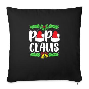Drôle Joyeux Noël 2018 Père Klaus Cadeau - Housse de coussin décorative 45 x 45 cm - noir - Devant