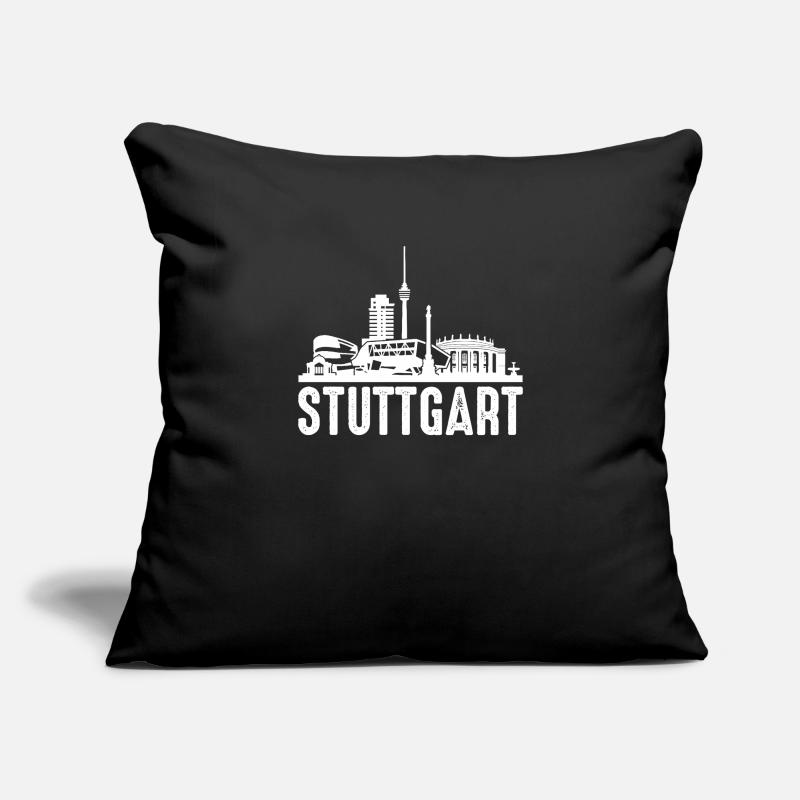 Stuttgart Housse de coussin décorative 45 x 45 cm