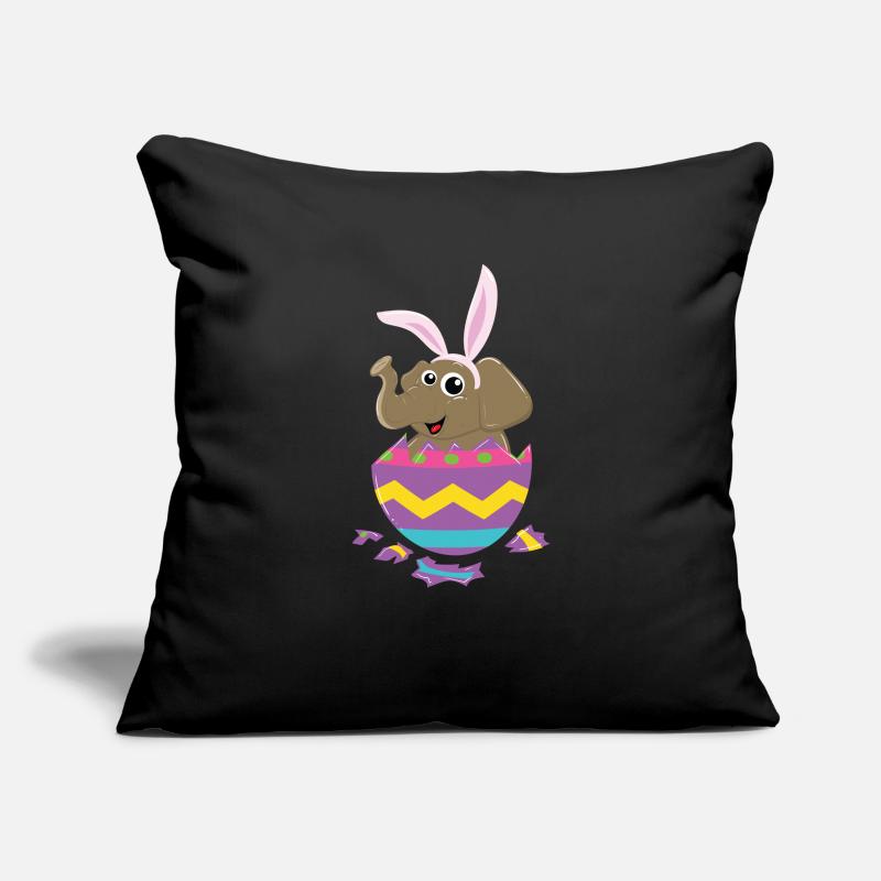 Easter Elephant - Cute Egg Hatching Easter Bunny Sofa pillowcase 17,3'' x 17,3'' (45 x 45 cm)