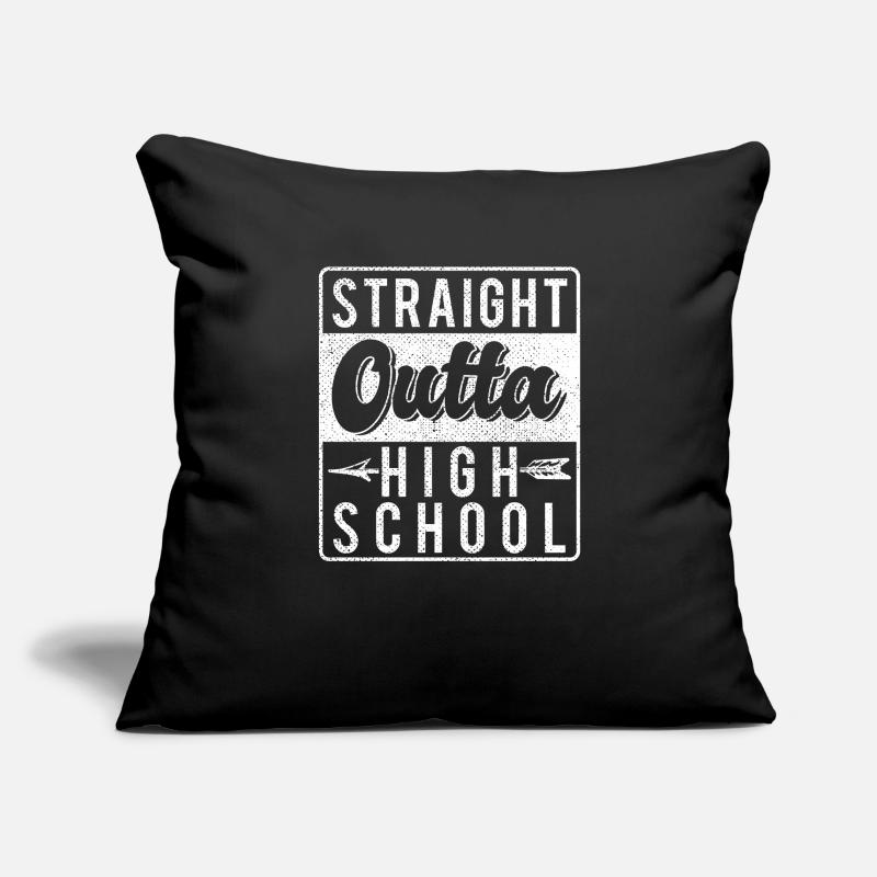 Frais du lycée Housse de coussin décorative 45 x 45 cm