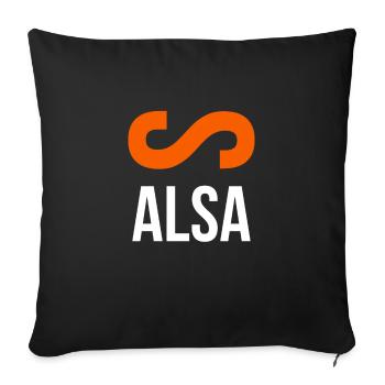 Salsa Salsa Dancer Salsa Dancer What to Wear - Sofa pillowcase 17,3'' x 17,3'' (45 x 45 cm) - black - Front