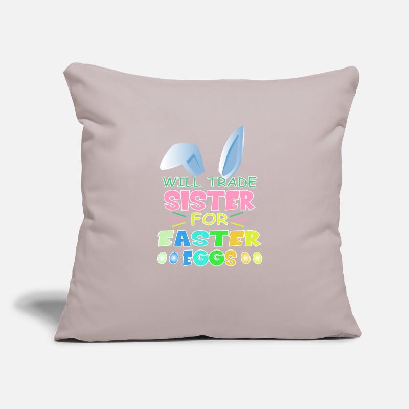 Easter Easter Bunny easter eggs boy gift Sofa pillowcase 17,3'' x 17,3'' (45 x 45 cm)