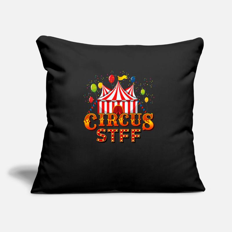 Cirque Housse de coussin décorative 45 x 45 cm