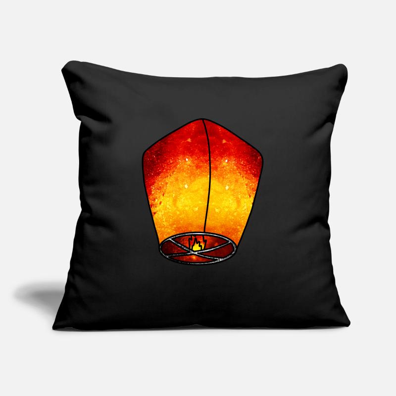 Lanterne Céleste Cosmique Housse de coussin décorative 45 x 45 cm