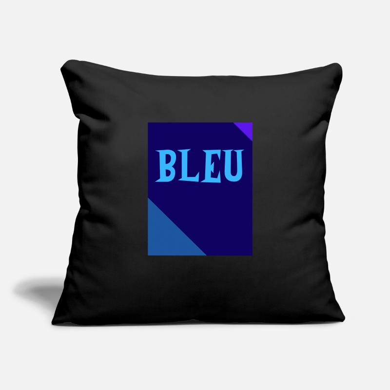 BLUE Rectangle Triangle Chalkboard Sofa pillowcase 17,3'' x 17,3'' (45 x 45 cm)