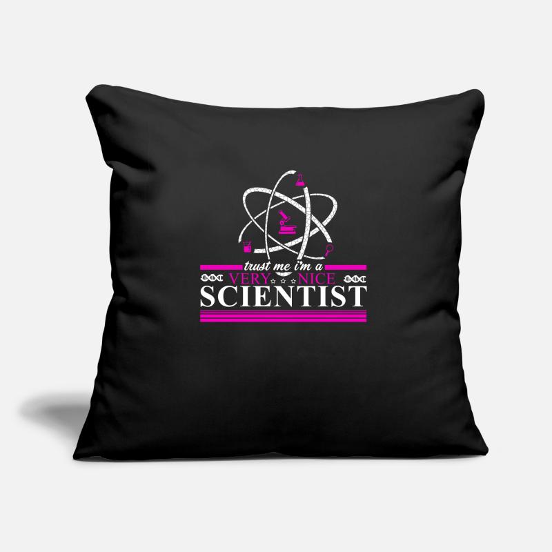 Science Wissenschaft Atom Geschenk Student Physik Sofakissenbezug 45 x 45 cm
