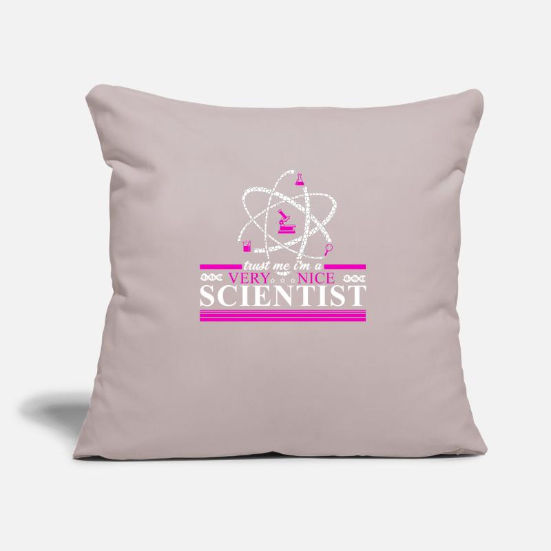 Science Science Atom Gift Student Physics Sofa pillowcase 17,3'' x 17,3'' (45 x 45 cm)