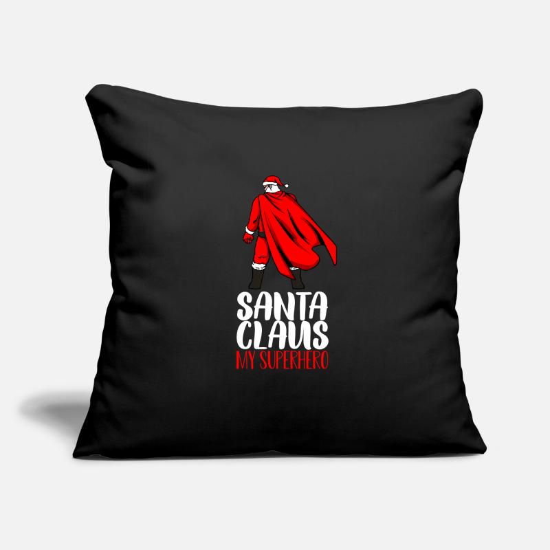 Weihnachtsmann Superheld Geschenk Sofakissenbezug 45 x 45 cm