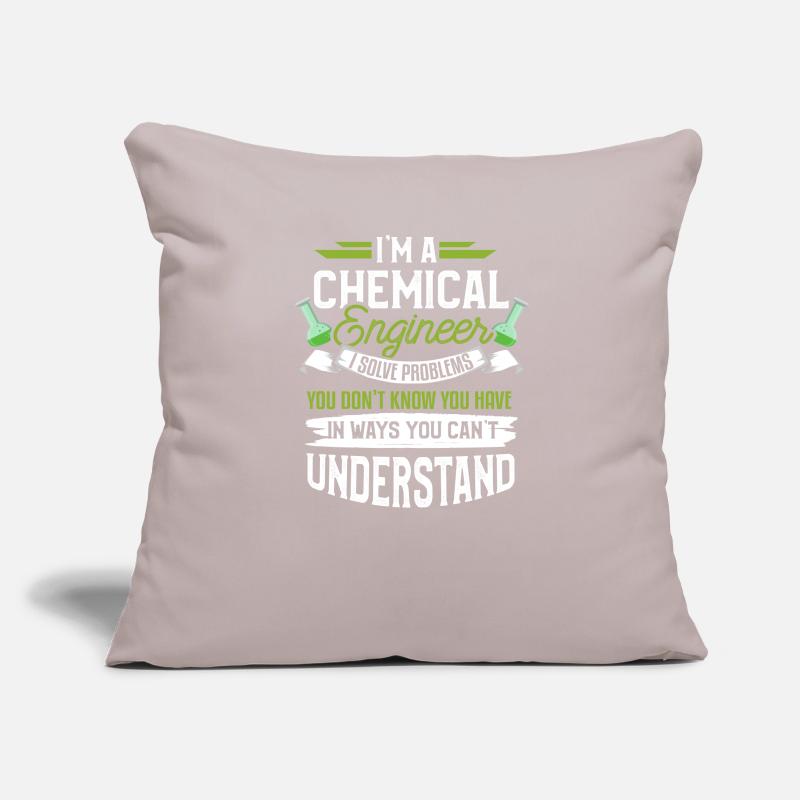 Chemical Engineer Engineer Funny Saying Gift Sofa pillowcase 17,3'' x 17,3'' (45 x 45 cm)