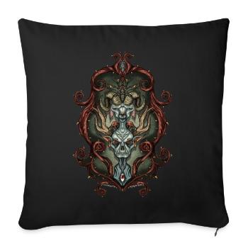 Frame Monster 2 - Sofa pillowcase 17,3'' x 17,3'' (45 x 45 cm) - black - Front