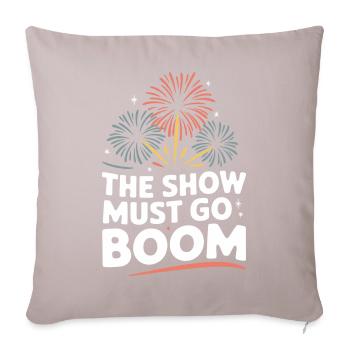 Pyrotechnics Fireworks Pyrotechnics - Sofa pillowcase 17,3'' x 17,3'' (45 x 45 cm) - light taupe - Front