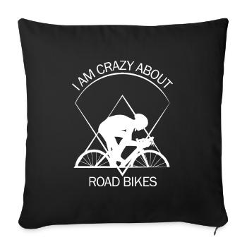 Racer - Sofa pillowcase 17,3'' x 17,3'' (45 x 45 cm) - black - Front