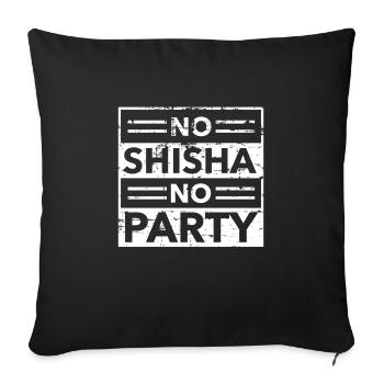 ^Shisha - Sofakissenbezug 45 x 45 cm - Schwarz - Vorne