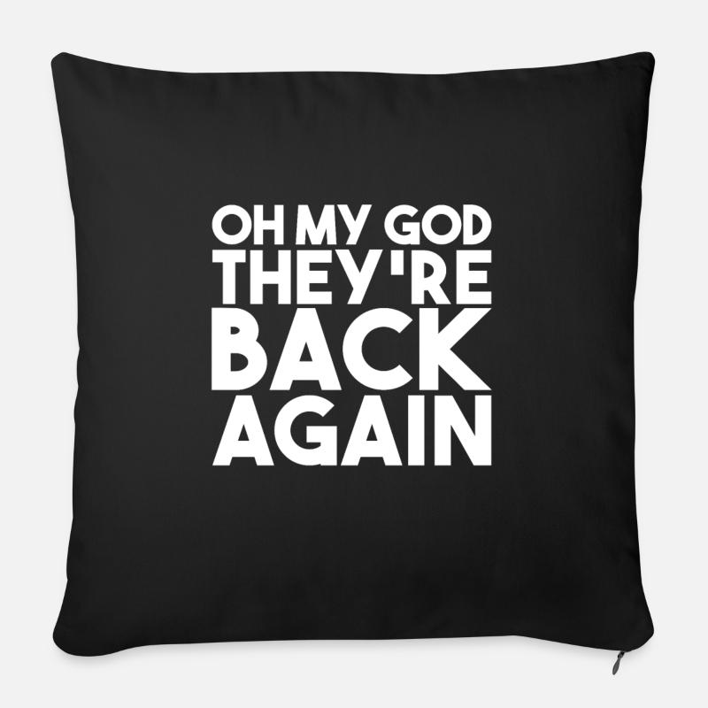 Backstreet Boy - Sofakissenbezug 45 x 45 cm - Schwarz
