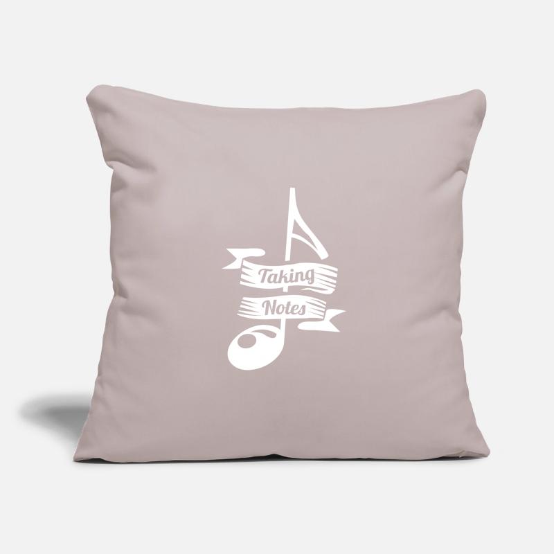 Wordplay Taking Notes Notes Carrying Gift Sofa pillowcase 17,3'' x 17,3'' (45 x 45 cm)