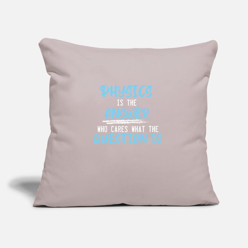Physics Sofa pillowcase 17,3'' x 17,3'' (45 x 45 cm)