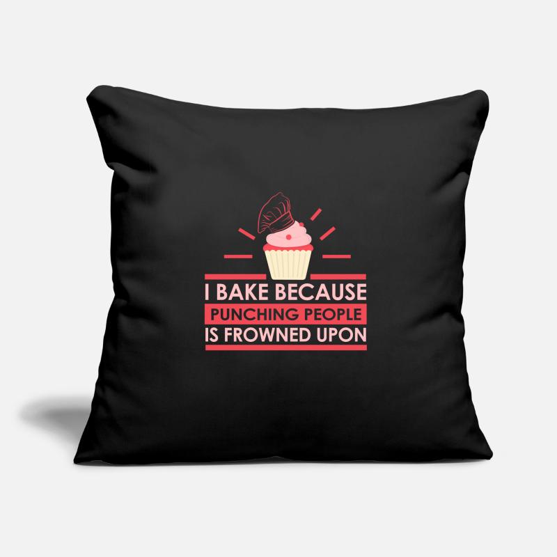Baking baker baker therapy Sofa pillowcase 17,3'' x 17,3'' (45 x 45 cm)