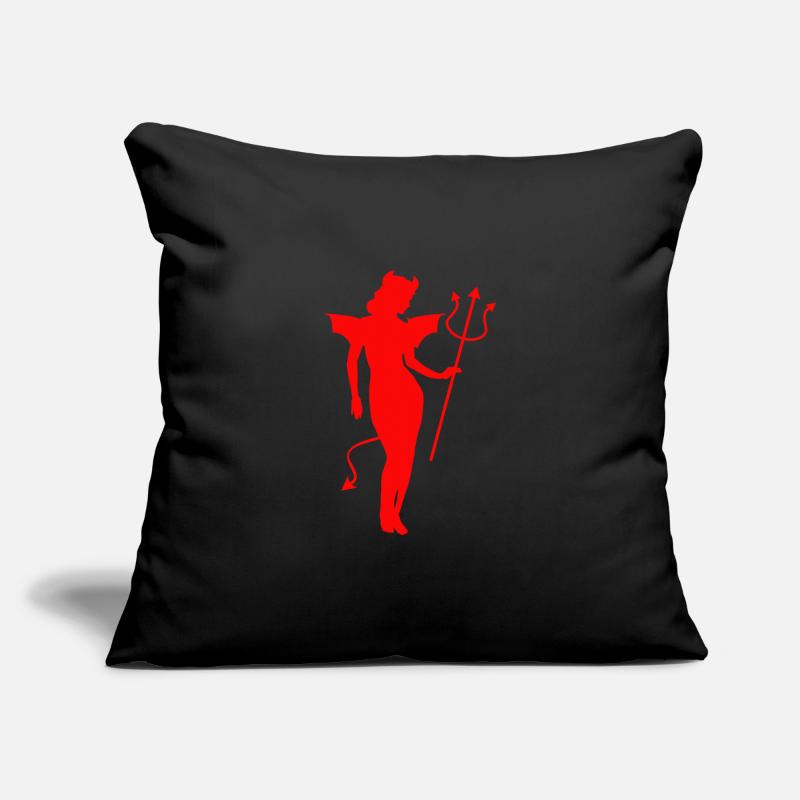 Satan Angel Devil Devil Sofa pillowcase 17,3'' x 17,3'' (45 x 45 cm)