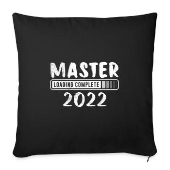 Master 2022 Master Thesis Master's Degree - Sofa pillowcase 17,3'' x 17,3'' (45 x 45 cm) - black - Front