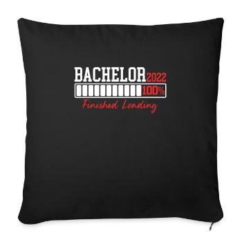 Bachelor 2022 - Sofakissenbezug 45 x 45 cm - Schwarz - Vorne