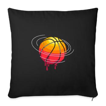 Basketball Coach Basketball Club Basketball Player - Sofa pillowcase 17,3'' x 17,3'' (45 x 45 cm) - black - Front