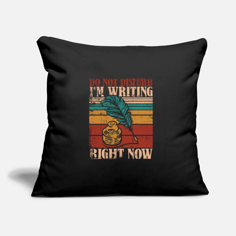 Writer Author Writing Book Sofa pillowcase 17,3'' x 17,3'' (45 x 45 cm)