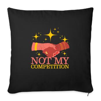 Feminist Feminism Women Empowerment Gender Girls - Sofa pillowcase 17,3'' x 17,3'' (45 x 45 cm) - black - Front