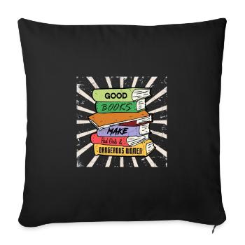 Feminist Feminism Women Empowerment Gender Girls - Sofa pillowcase 17,3'' x 17,3'' (45 x 45 cm) - black - Front
