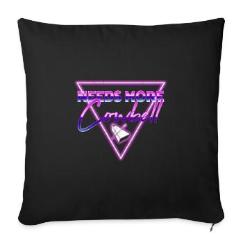 Percussion Drums Drummer Woodwind Snare Music Drum - Housse de coussin décorative 45 x 45 cm - noir - Devant