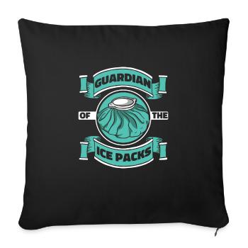 Infirmière scolaire Soins de santé Patients de l’école - Housse de coussin décorative 45 x 45 cm - noir - Devant