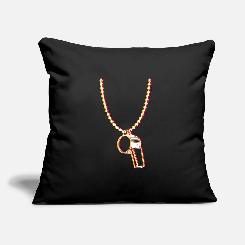 Whistle Referee's Whistle Referee Sofa pillowcase 17,3'' x 17,3'' (45 x 45 cm)