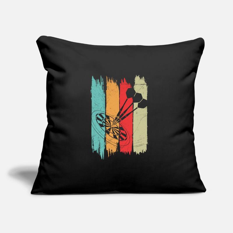 Fléchettes Fléchettes Fléchettes Fléchettes Fléchettes Housse de coussin décorative 45 x 45 cm